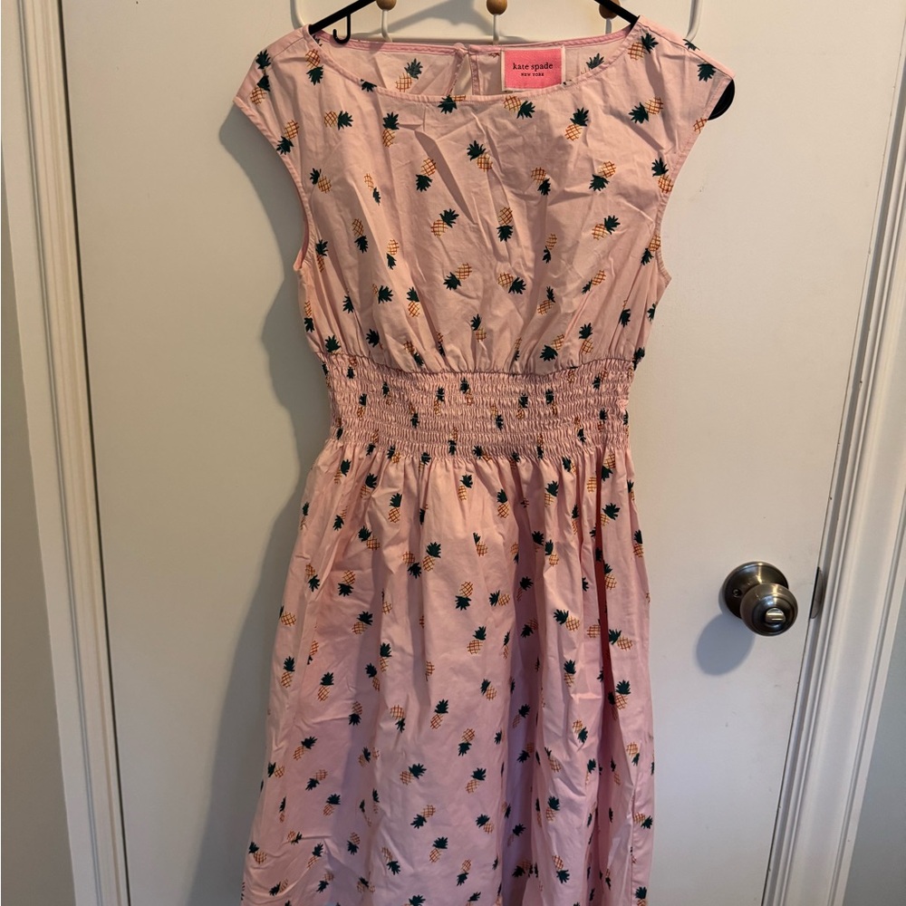 Kate Spade Pink Pineapple Dress